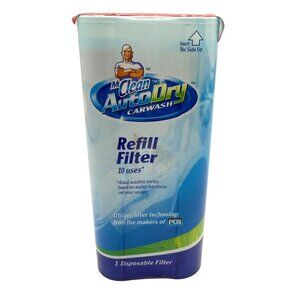 Mr. Clean AutoDry Carwash Refill Filter New Sealed Disposable Filter 10 Uses